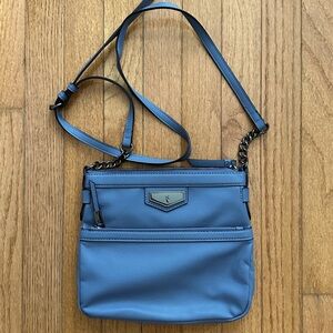 NWOT Simply Vera Vera Wang Blue Crossbody Bag